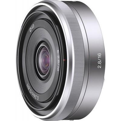 لنز سونی (Sony E 16mm f/2.8 Lens (Silver