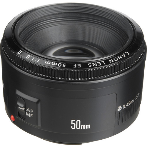 لنز کان Canon EF 50mm f/1.8 is دسته دوم