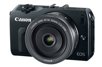 دوربین بدون آینه کانن Canon EOS M + 22mm + 18-55 STM + 90EX kit