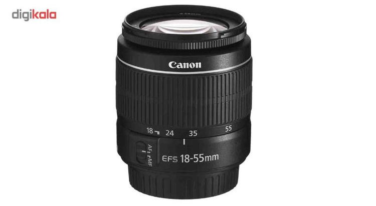 لنز کانن EF-S 18-55mm f/3.5-5.6 III بدونه کارتن