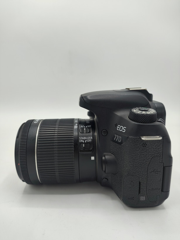 دوربین عکاسی کانن Canon 77D با لنز 55-18 IS stmدسته دوم