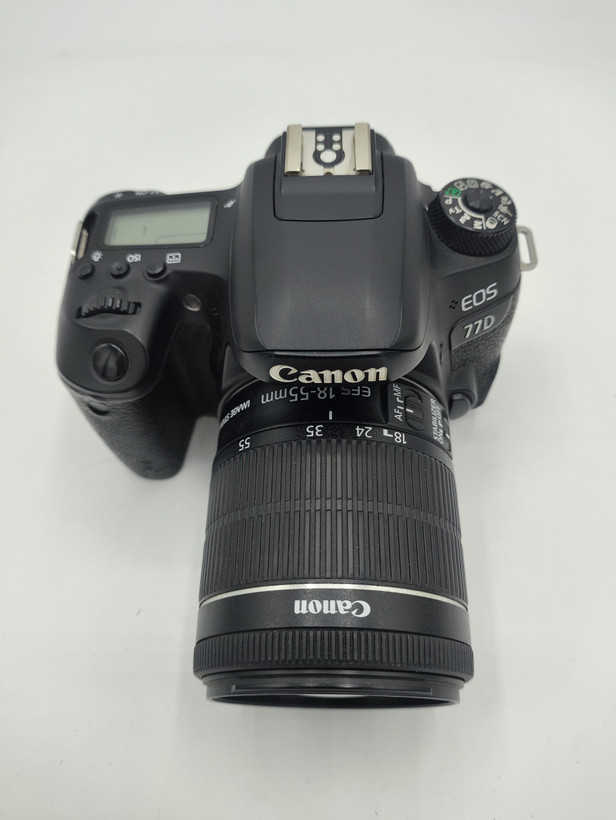 دوربین عکاسی کانن Canon 77D با لنز 55-18 IS stmدسته دوم