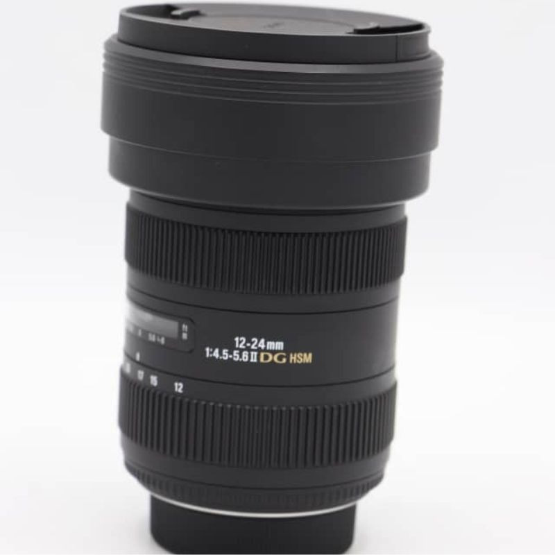 لنز سیگما دست دوم Sigma 12-24mm f/4.5-5.6 DG HSM II for Nikon(جعبه دارد)