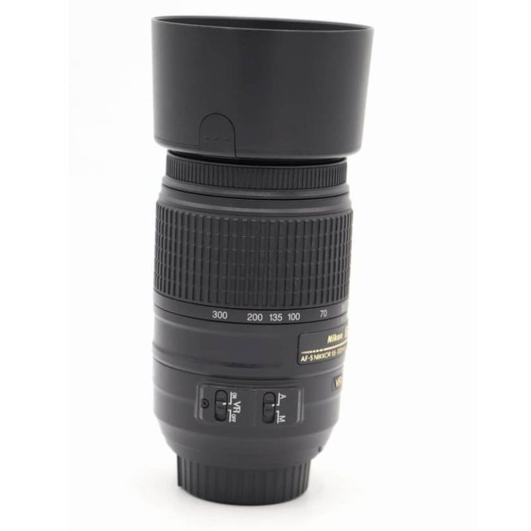 لنز نیکون دست دوم Nikon AF-S DX NIKKOR 55-300mm f/4.5-5.6G ED VR(جعبه ندارد)