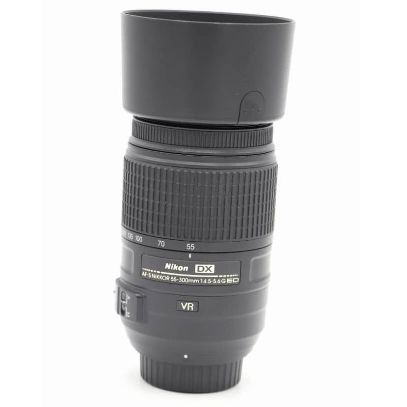 لنز نیکون دست دوم Nikon AF-S DX NIKKOR 55-300mm f/4.5-5.6G ED VR(جعبه ندارد)