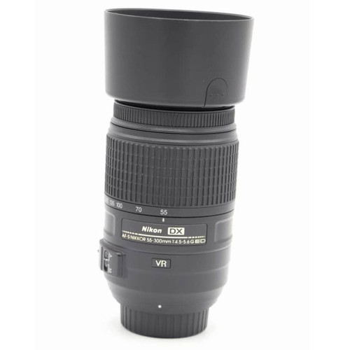 لنز نیکون دست دوم Nikon AF-S DX NIKKOR 55-300mm f/4.5-5.6G ED VR(جعبه ندارد)