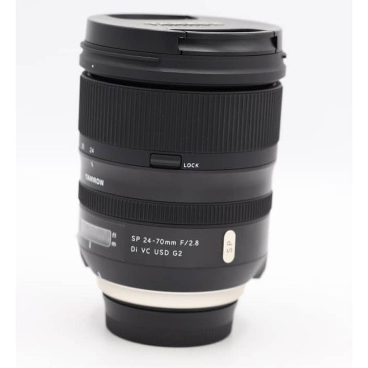 لنز تامرون دست دوم Tamron SP 24-70mm F/2.8 Di VC USD G2 for Nikon F(جعبه دارد)