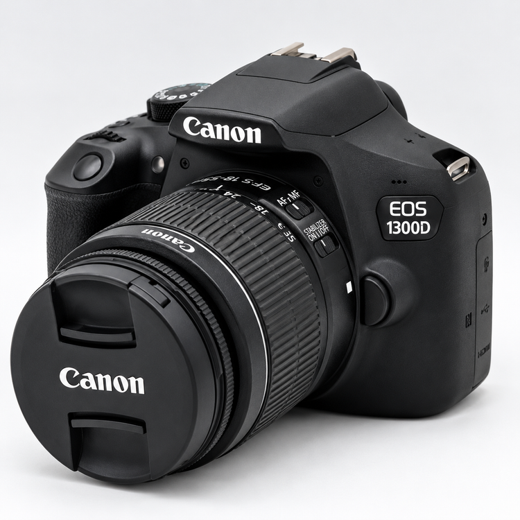 دوربین دست دوم عکاسی کانن Canon EOS 1300D Kit 18-55mm f/3.5-5.6 III (3000 شات)